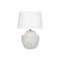 Monarch Specialties Lighting, 20 in.H, Table Lamp, Cream Concrete, Ivory / Cream Shade, Modern I 9729 - alternate 5